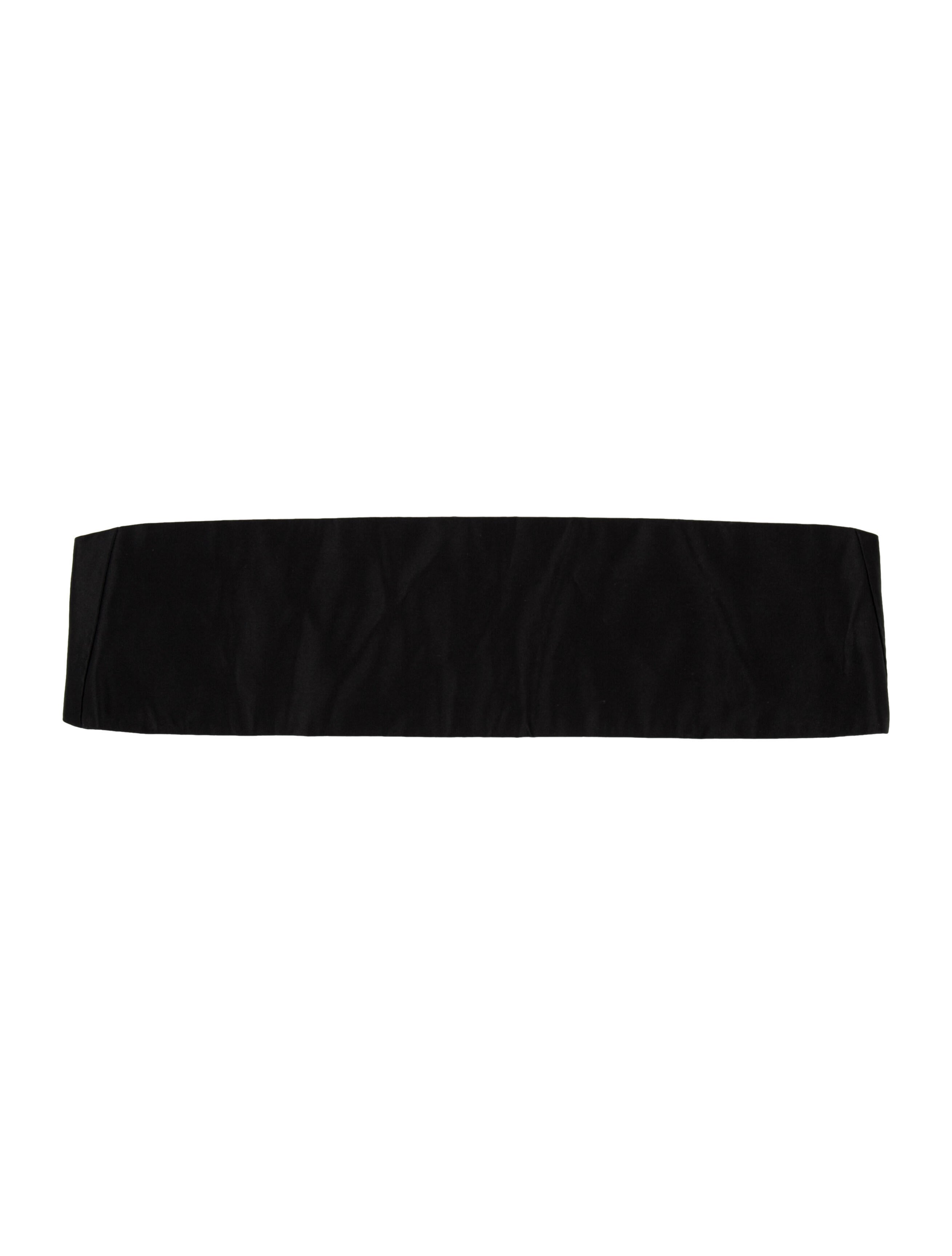 Lanvin Silk Satin Cummerbund