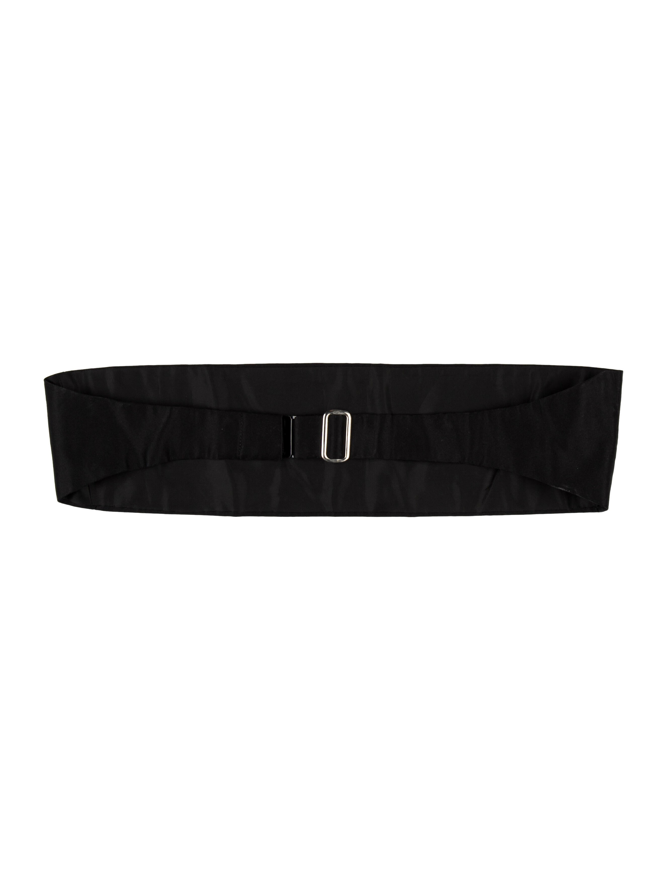 Lanvin Silk Satin Cummerbund