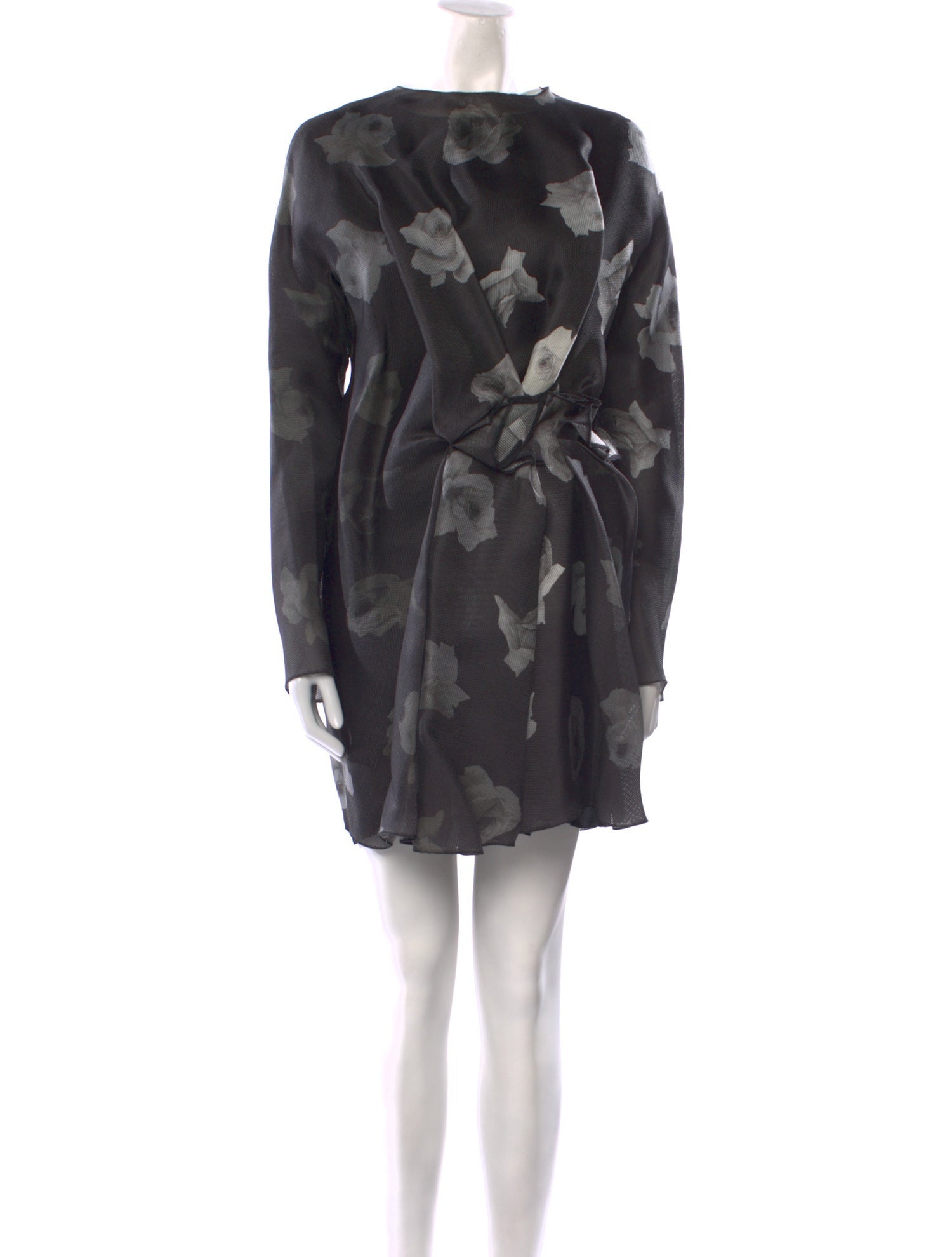 Lanvin Silk Mini Dress