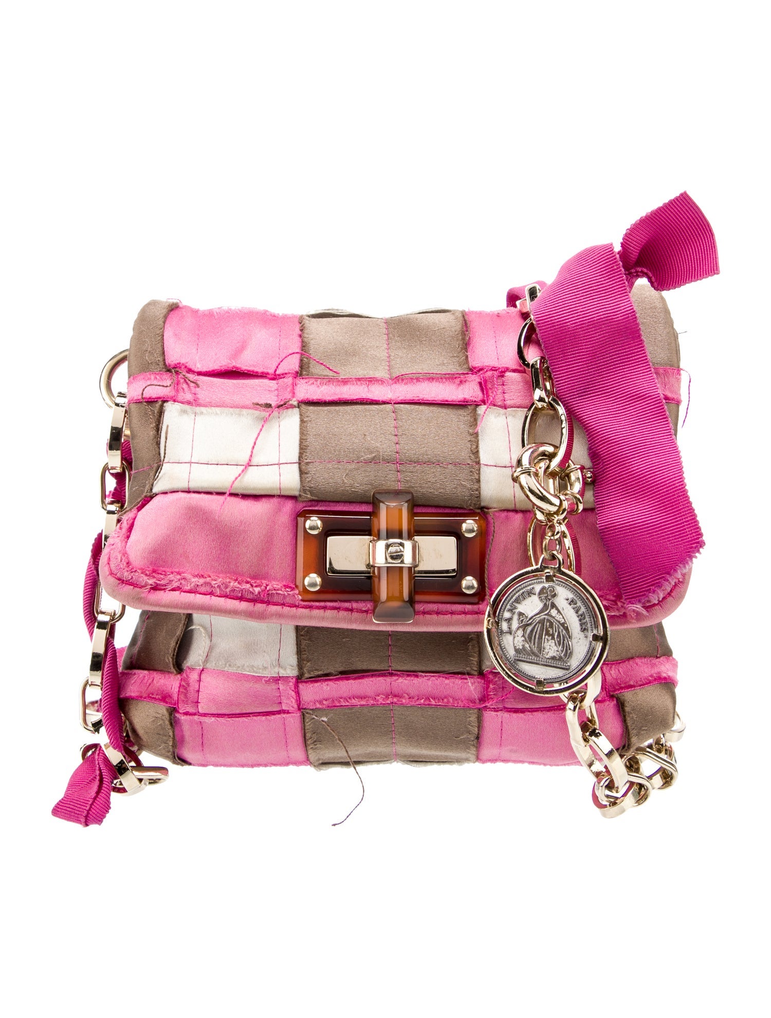 Lanvin Nylon Messenger Bag