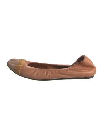 Lanvin Leather Ballet Flats