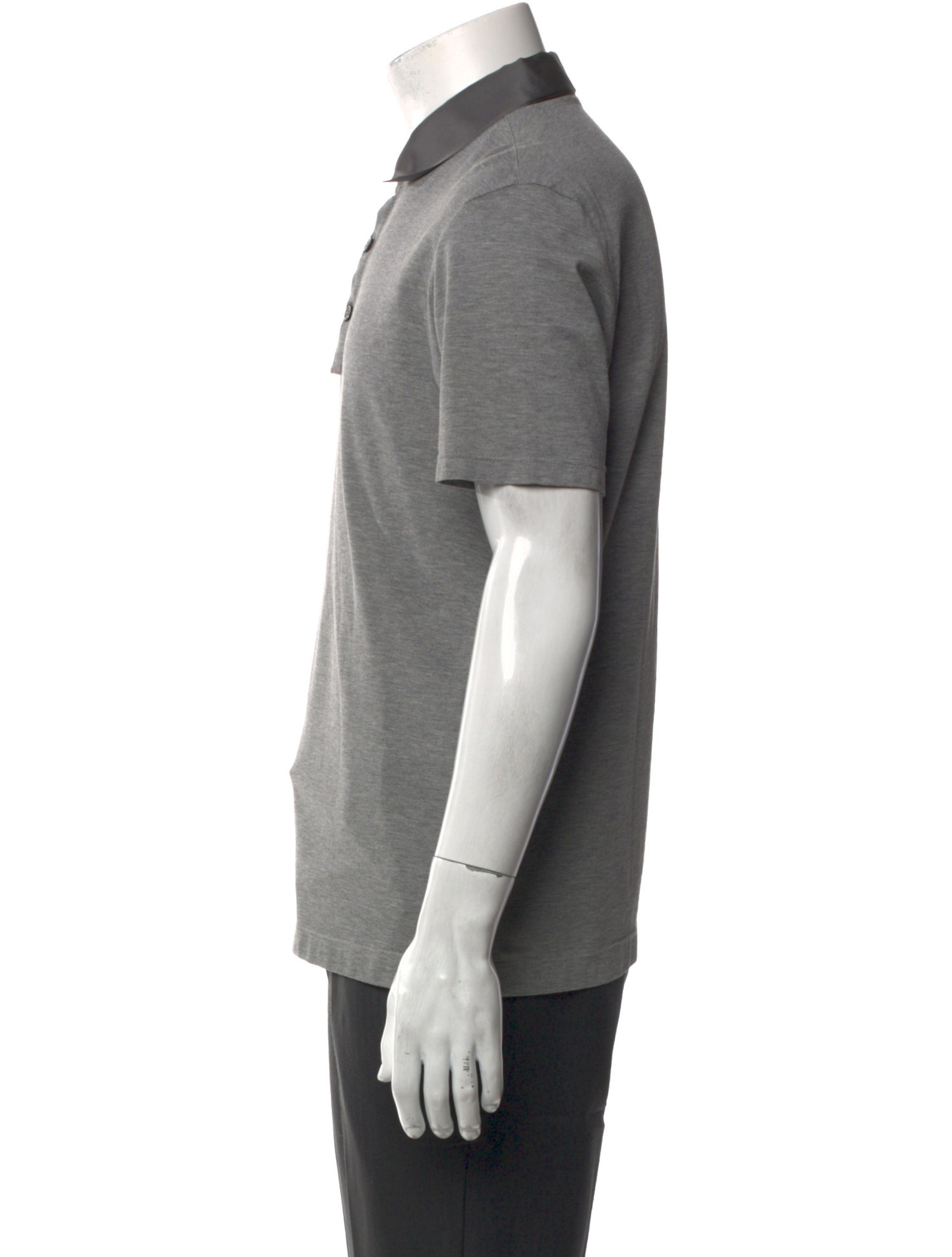 Lanvin Collar Short Sleeve Polo Shirt