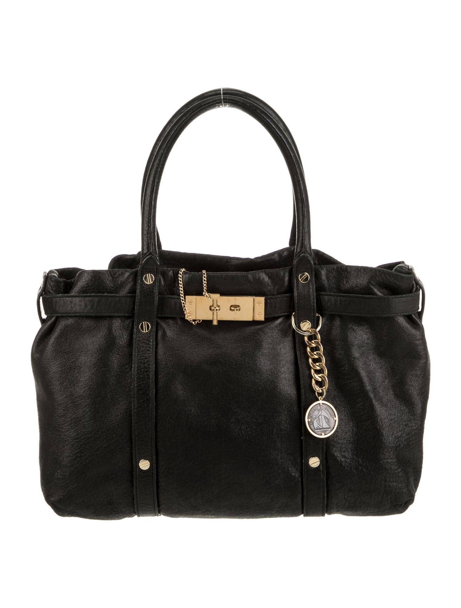 Lanvin Leather Top Handle Bag