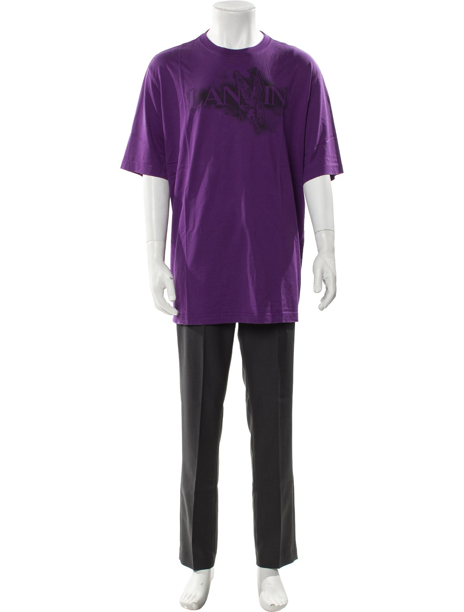 Lanvin Graphic Print Crew Neck T-Shirt w/ Tags