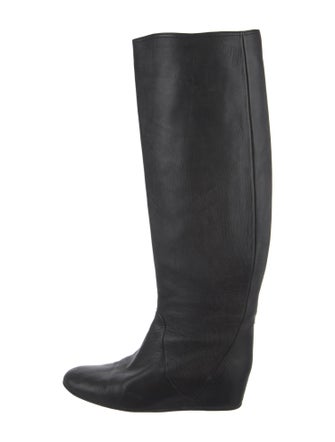 Lanvin Leather Riding Boots