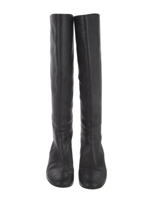 Lanvin Leather Riding Boots