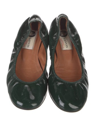 Lanvin Patent Leather Ballet Flats