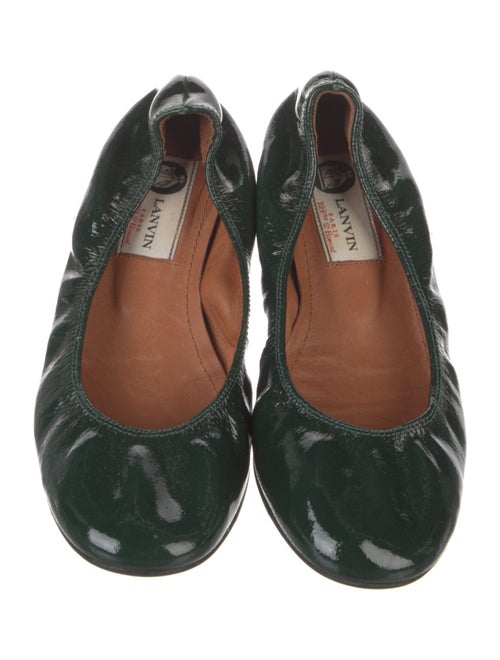 Lanvin Patent Leather Ballet Flats