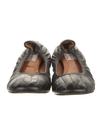 Lanvin Leather Ballet Flats