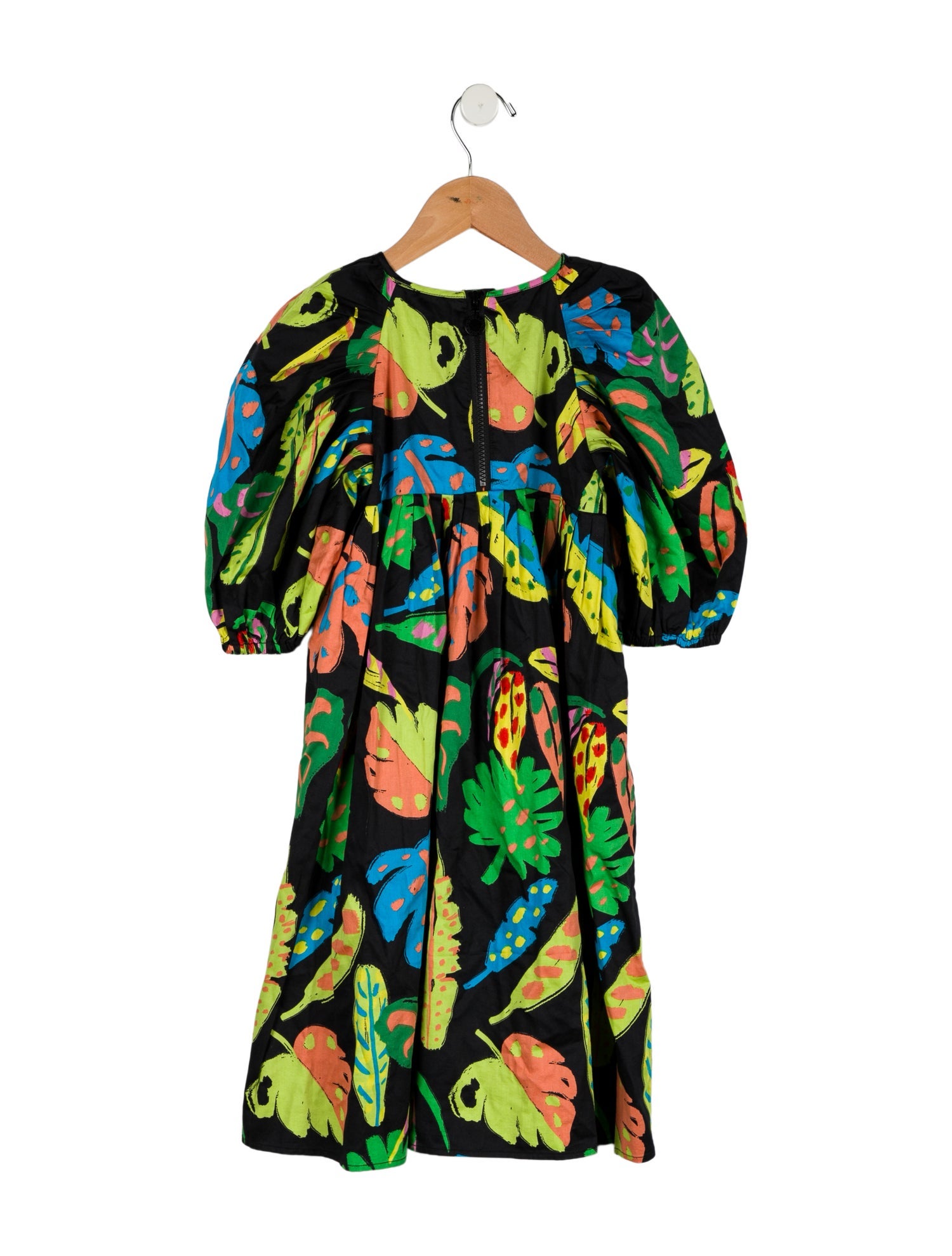 Lanvin Girls' Short Sleeve Printed Dress w/ Tags