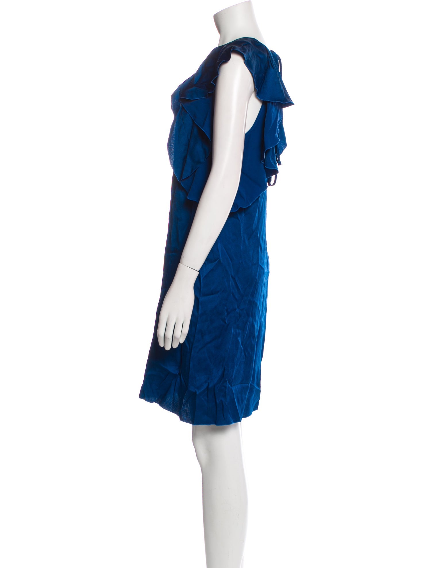 Lanvin Crew Neck Knee-Length Dress