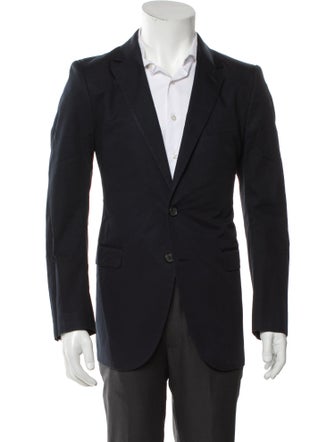 Lanvin Raw-Edge Trim Blazer