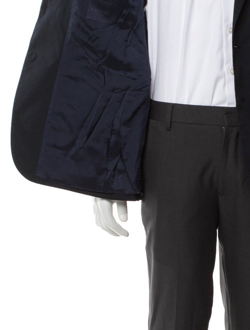 Lanvin Raw-Edge Trim Blazer