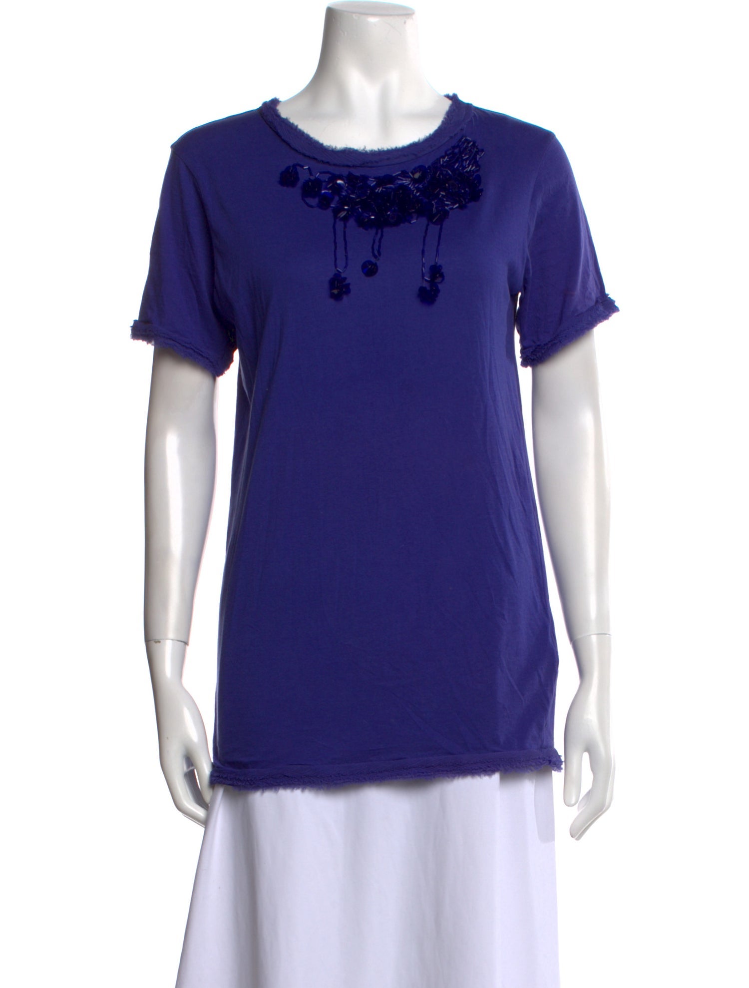 Lanvin Crew Neck Short Sleeve T-Shirt