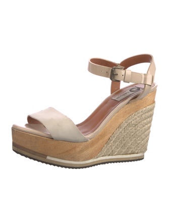 Lanvin Leather Espadrilles