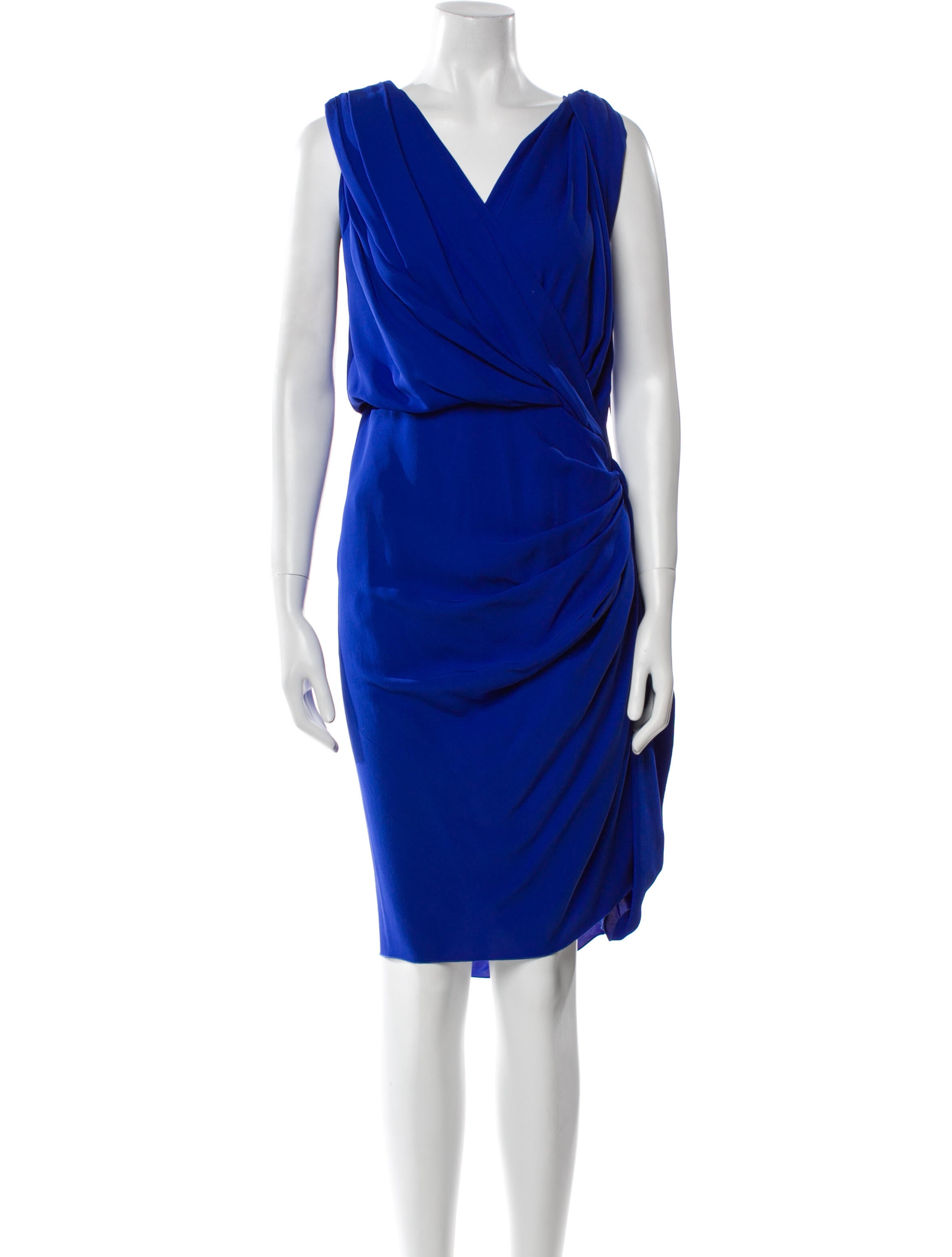 Lanvin Silk Knee-Length Dress