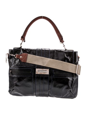 Lanvin Handle Bags Patent Leather Top Bag