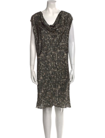 Lanvin Silk Mini Dress