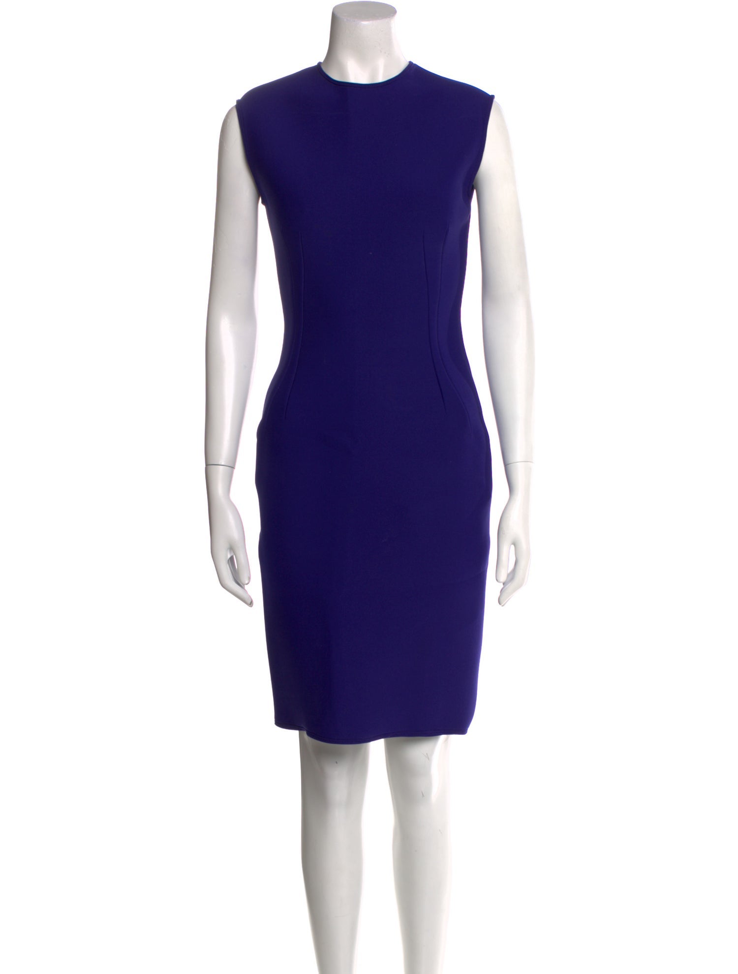 Lanvin Crew Neck Knee-Length Dress