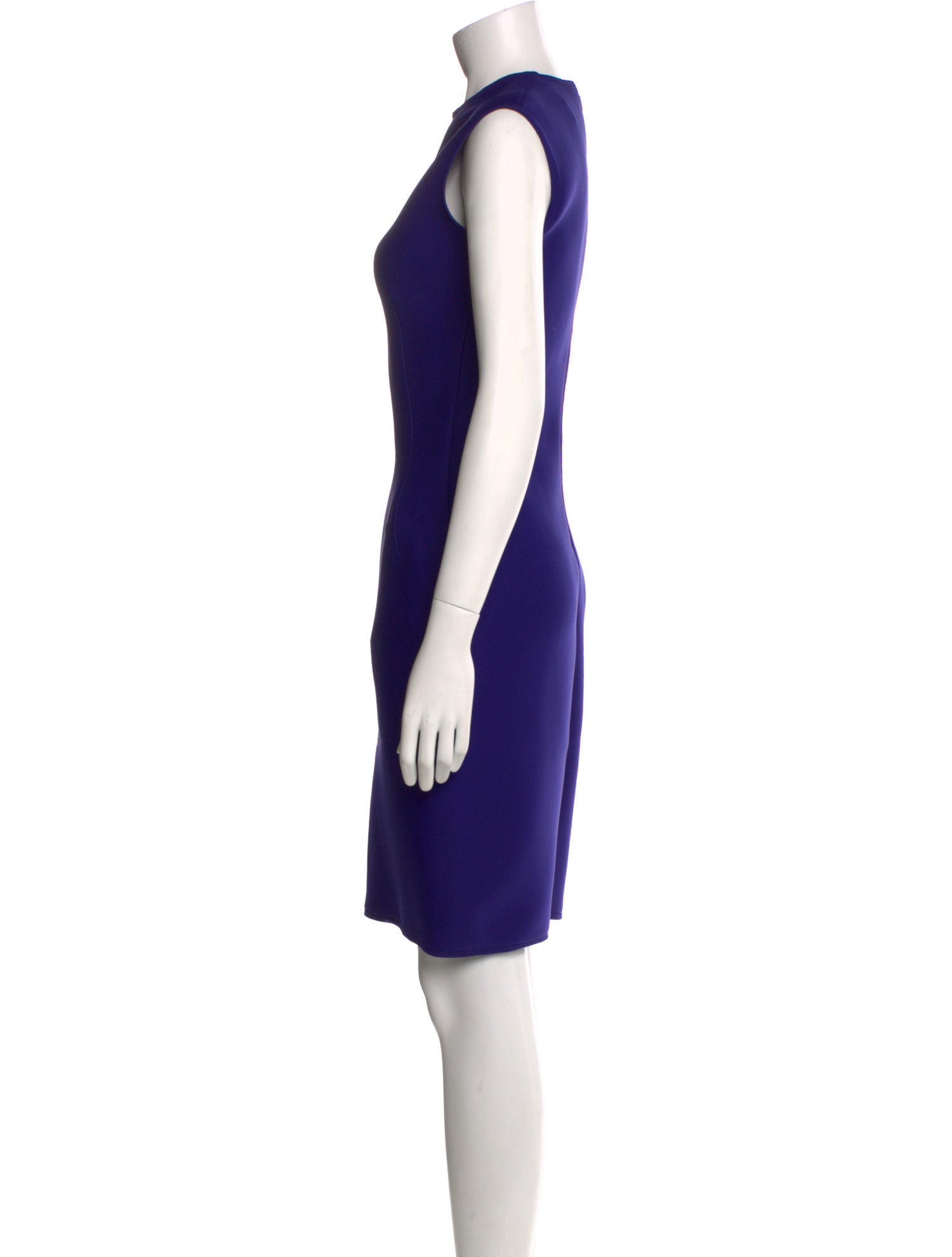 Lanvin Crew Neck Knee-Length Dress