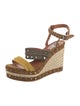Lanvin Suede Studded Accents Espadrilles
