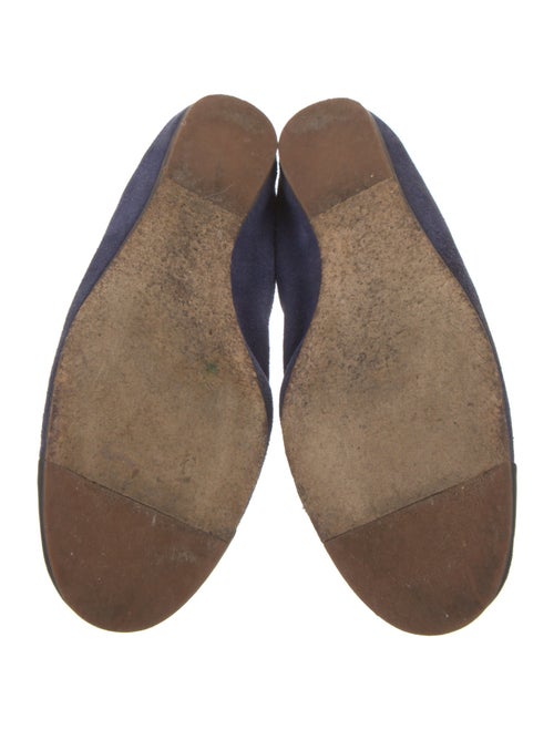 Lanvin Suede Ballet Flats