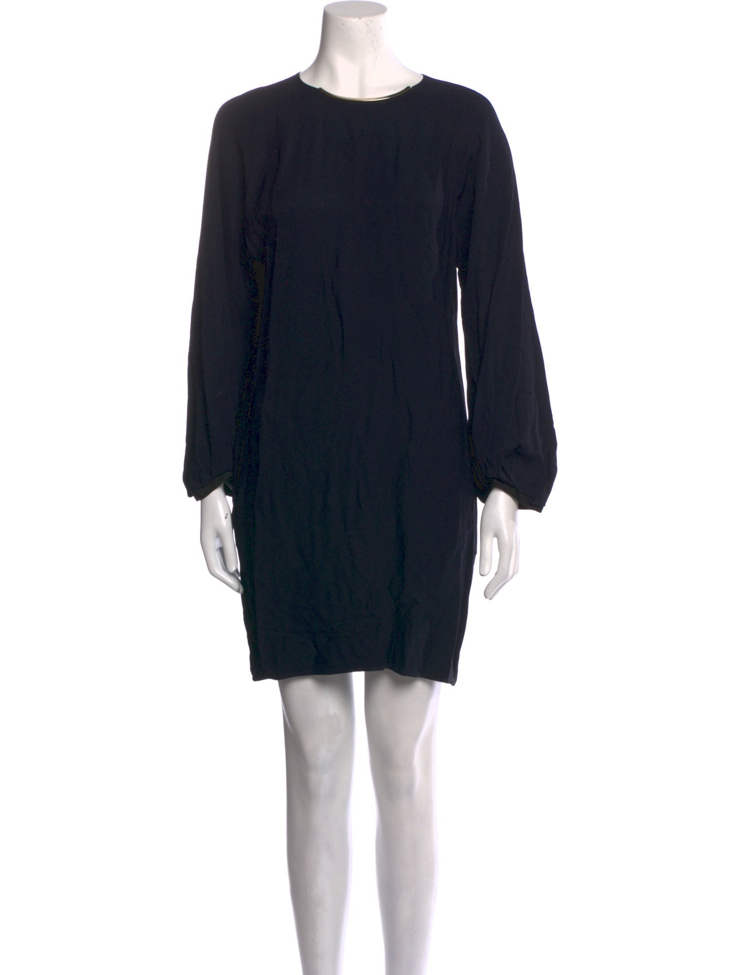 Lanvin Crew Neck Mini Dress