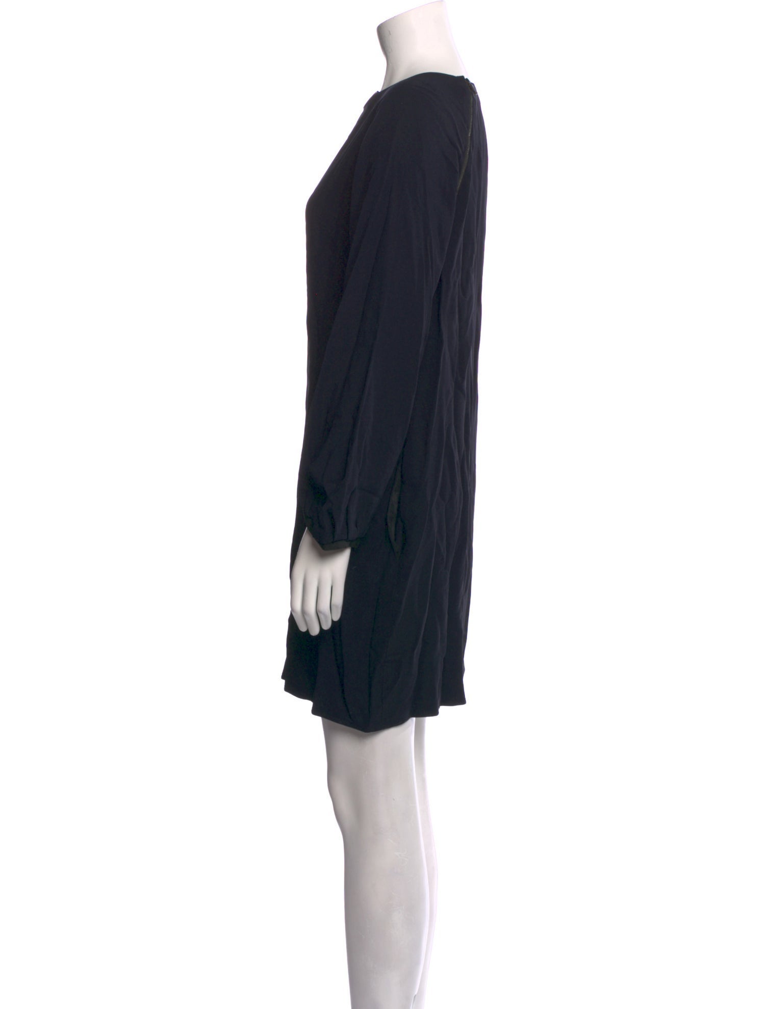 Lanvin Crew Neck Mini Dress