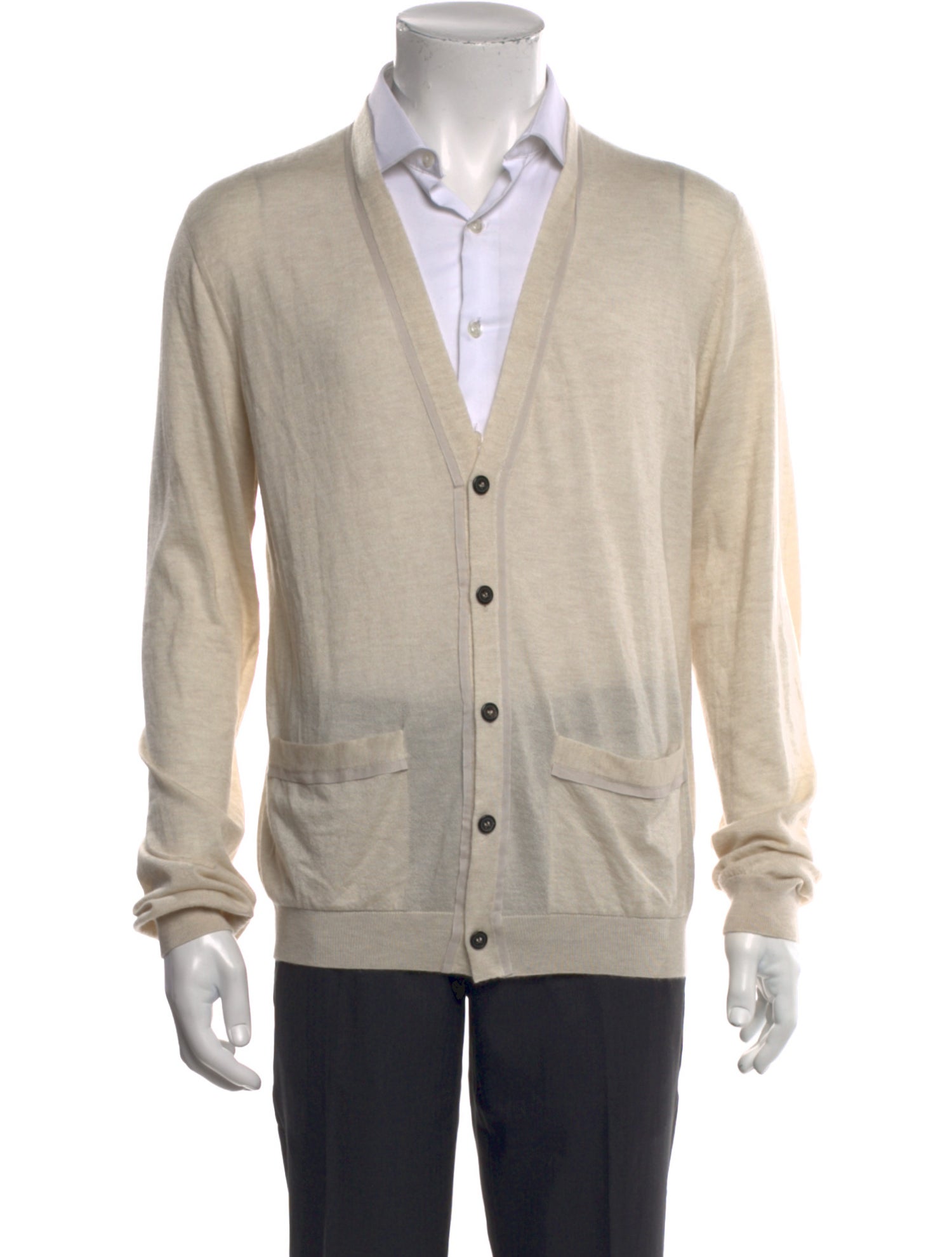 Lanvin Cashmere V-Neck Cardigan