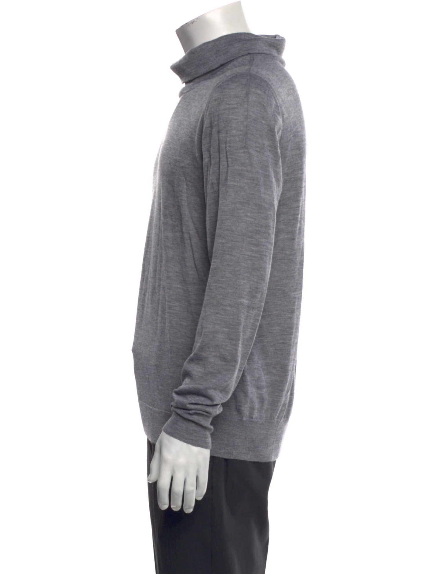 Lanvin Cashmere Turtleneck Polo Sweater