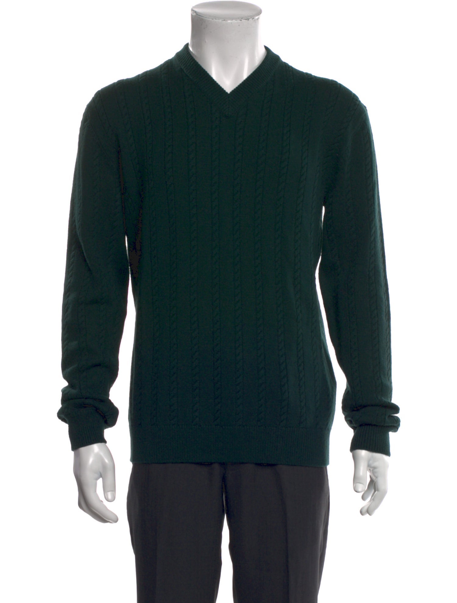 Lanvin Virgin Wool V-Neck Pullover