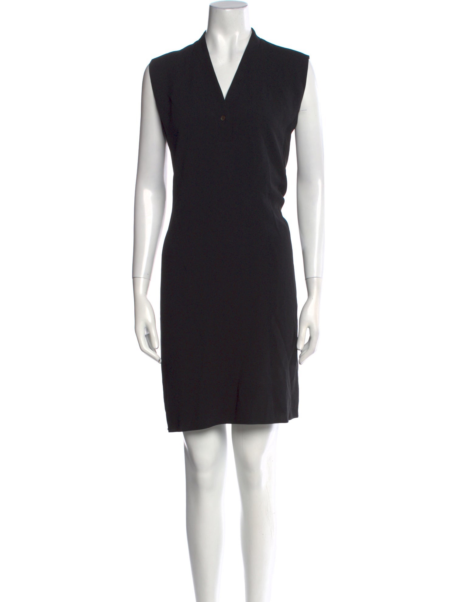Lanvin V-Neck Knee-Length Dress