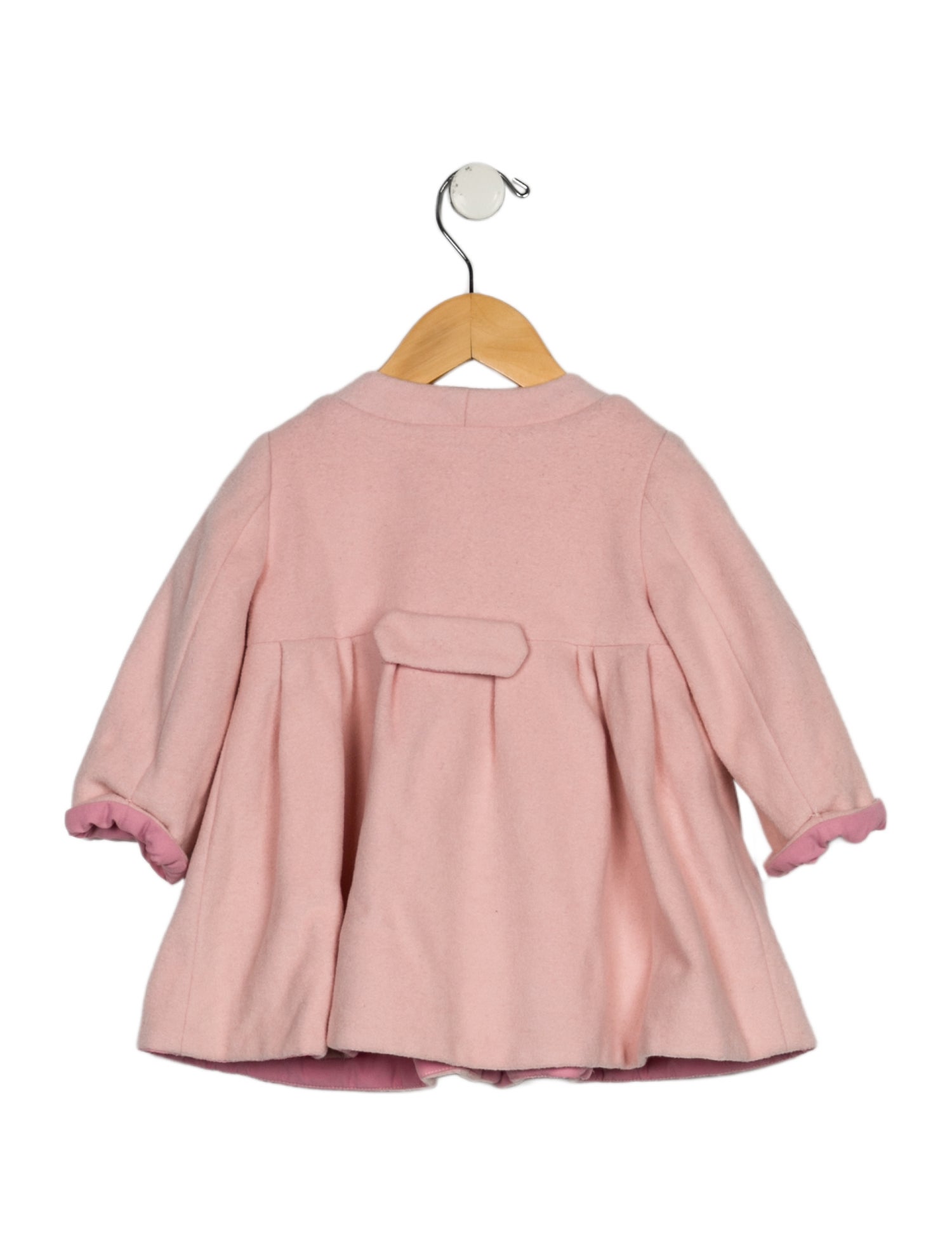 Lanvin Lanvin Infant Girls' Pink Wool Coat
