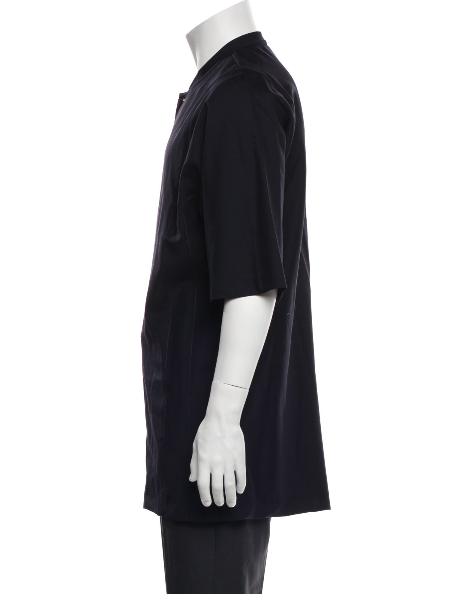 Lanvin Wool Short Sleeve Shirt