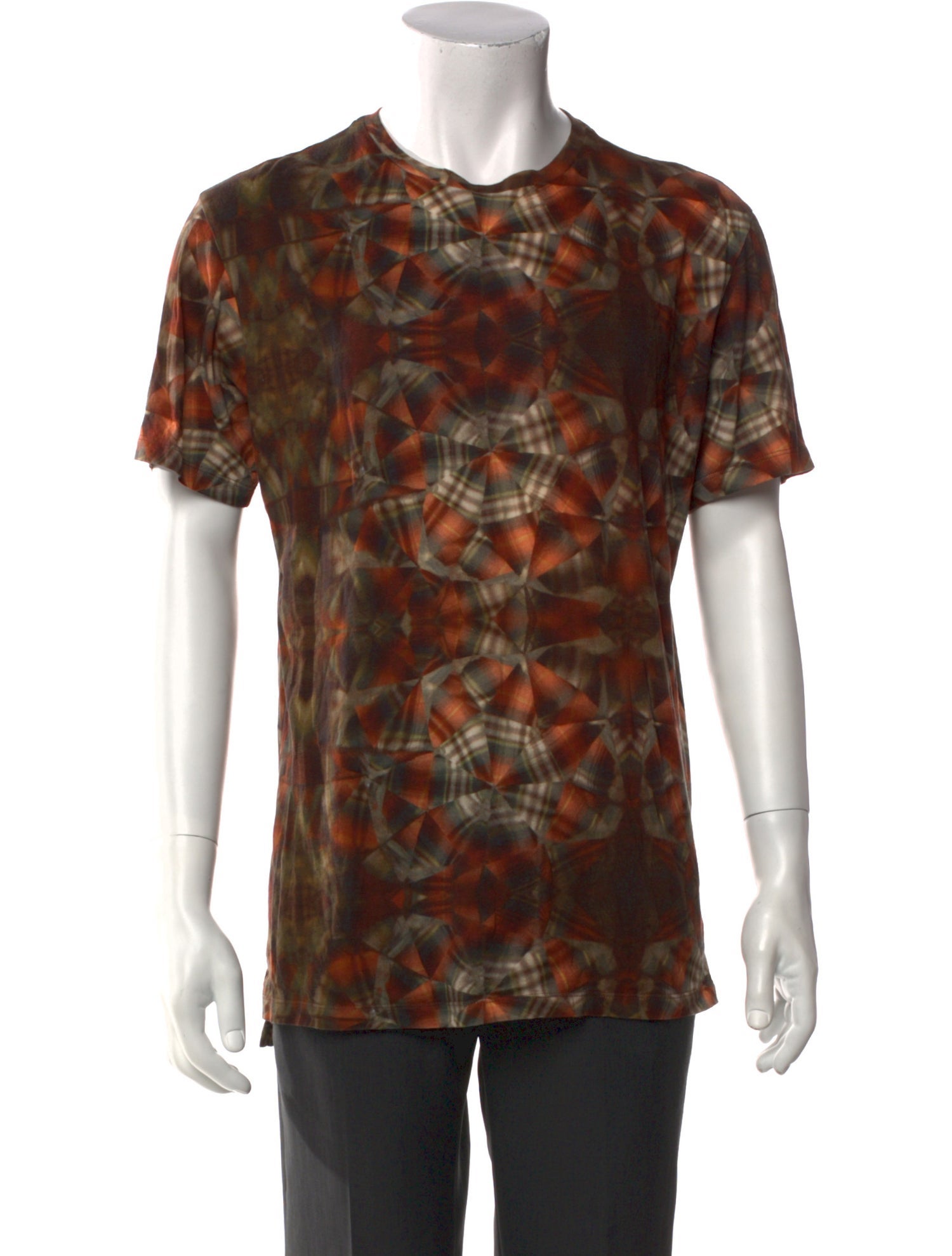 Lanvin Printed Crew Neck T-Shirt