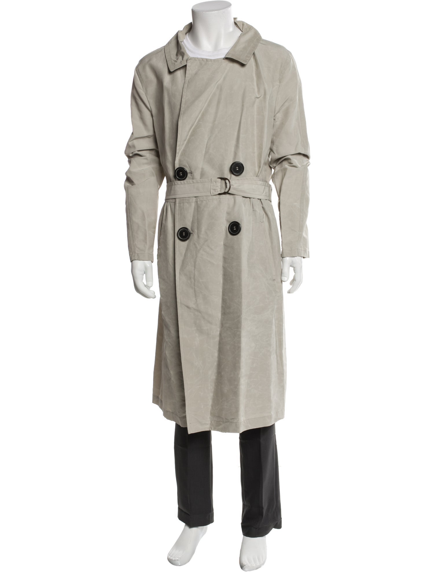Lanvin Silk Trench Coat