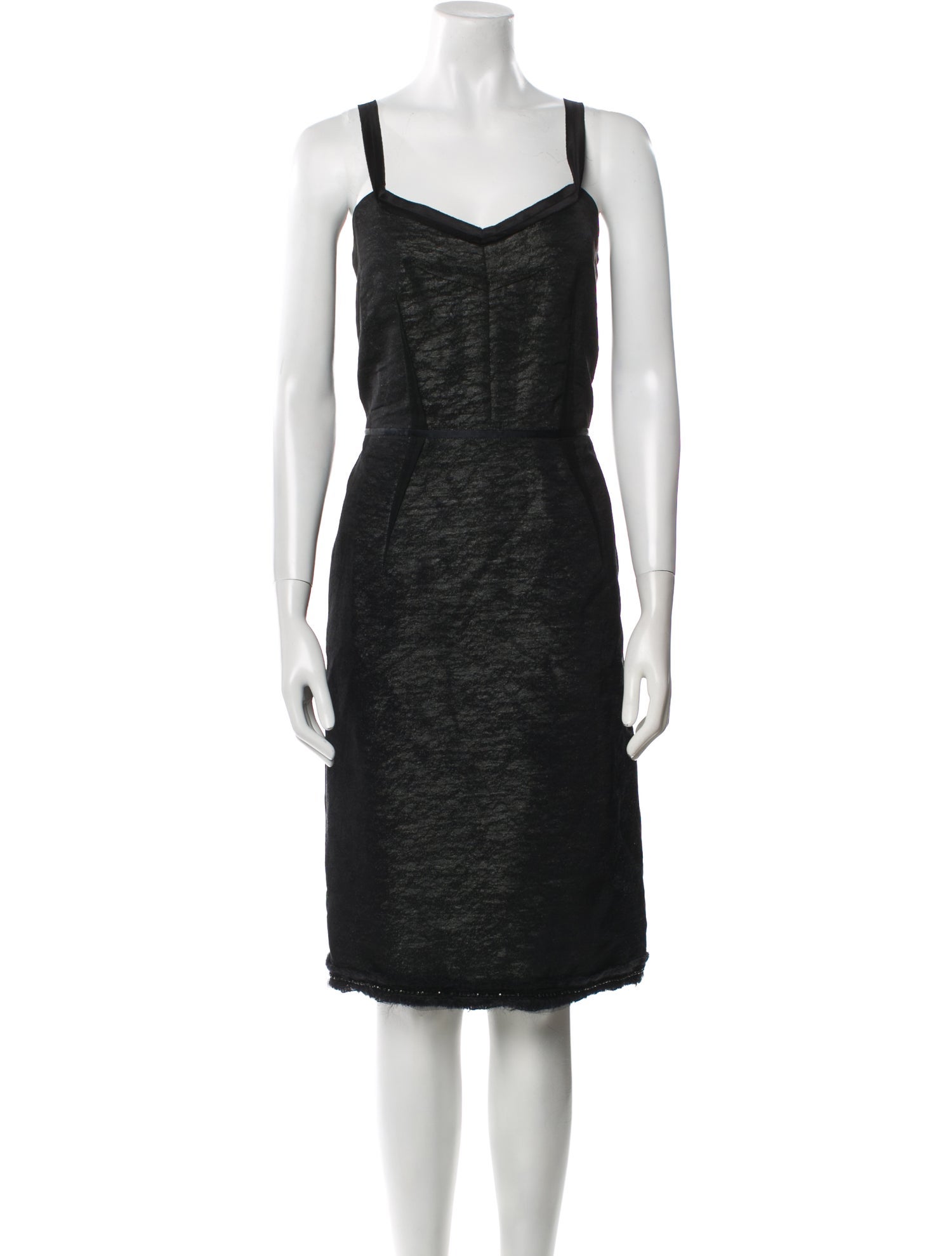 Lanvin Silk Knee-Length Dress