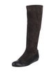 Lanvin Suede Riding Boots