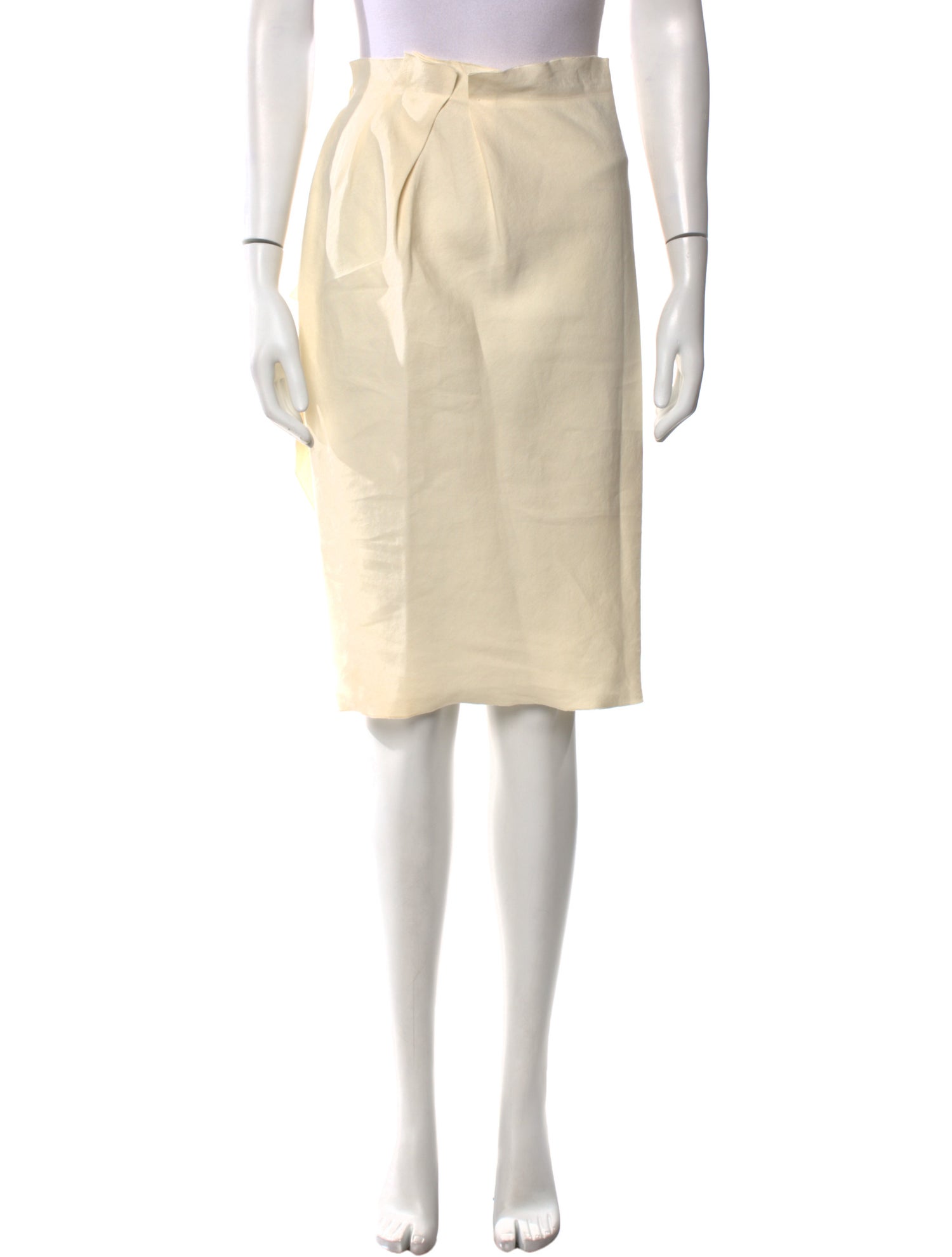 Lanvin Ruffle Embellishment Knee-Length Skirt