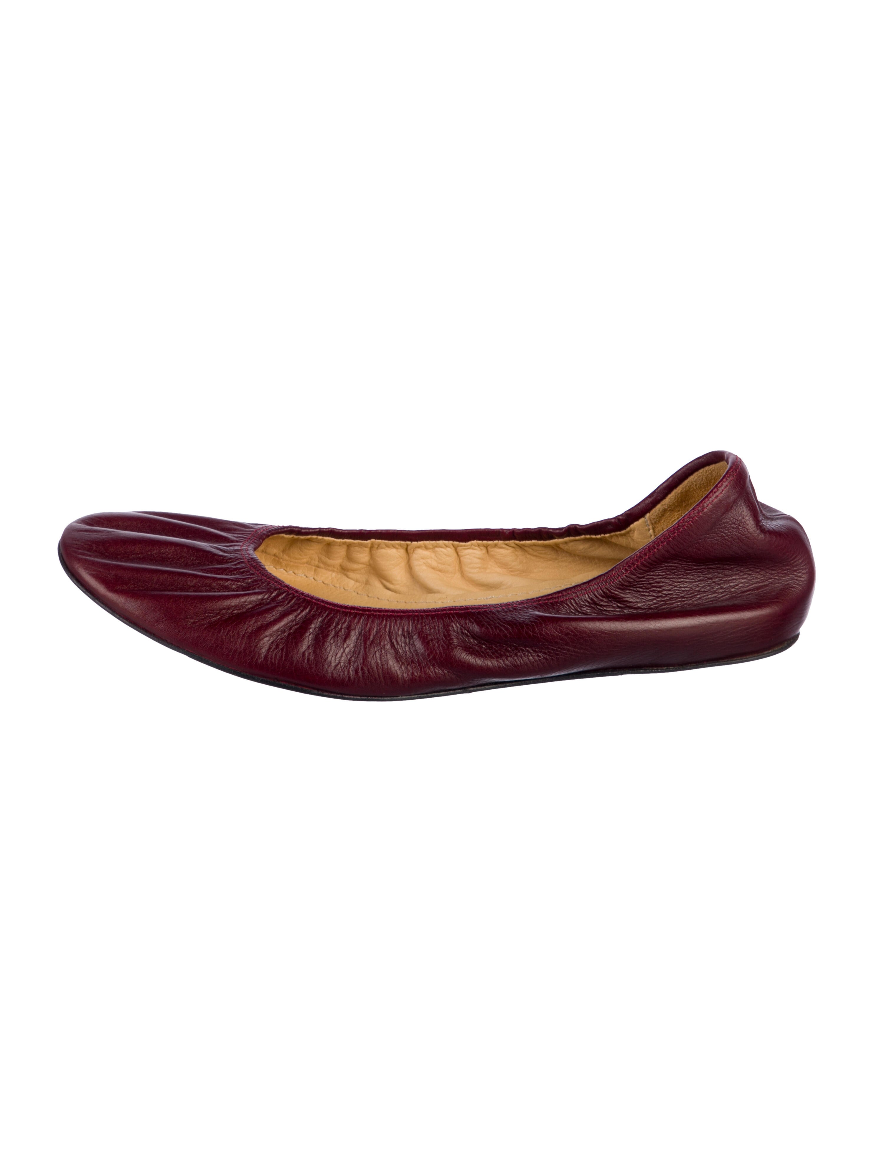 Lanvin Leather Ballet Flats