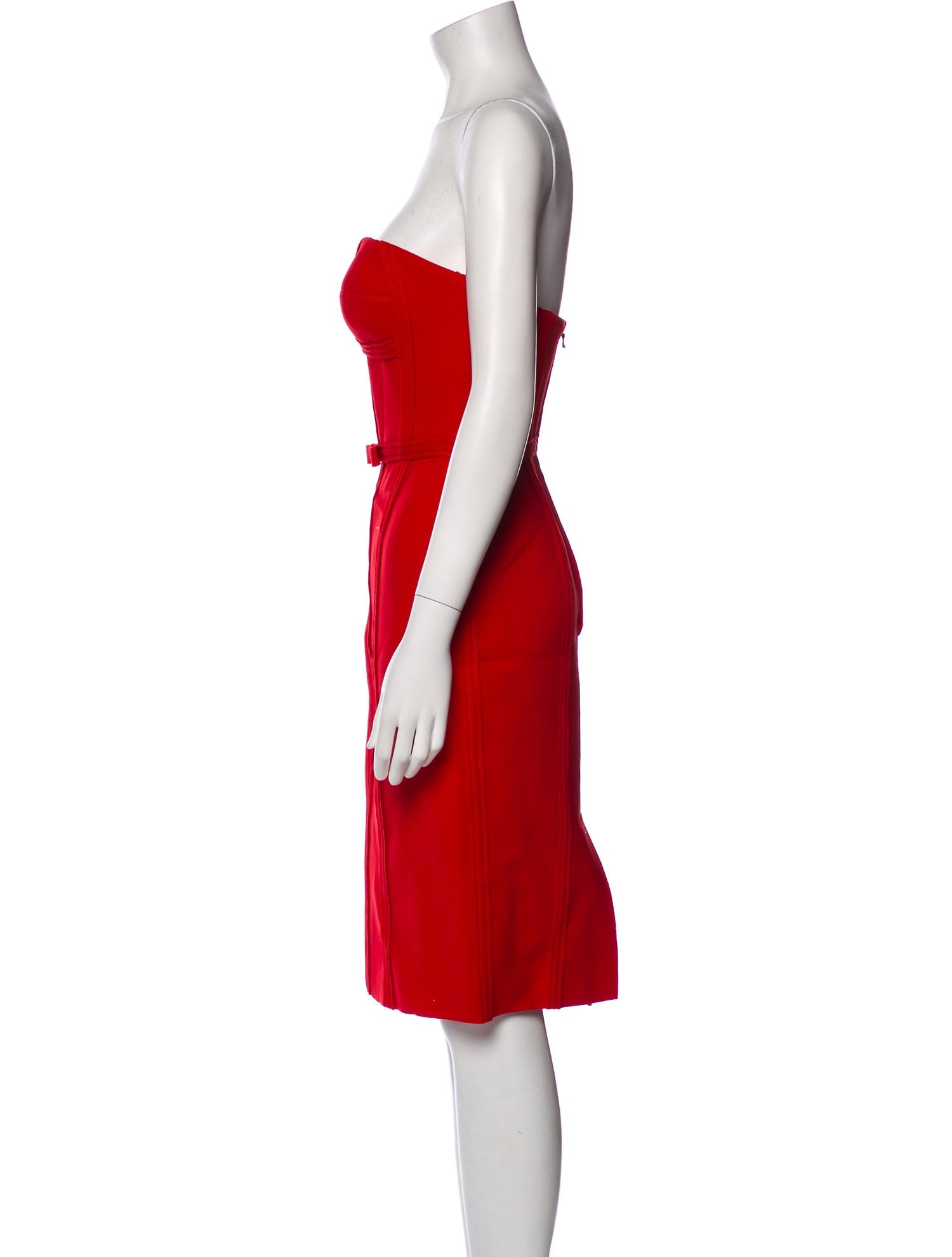 Lanvin Strapless Mini Dress