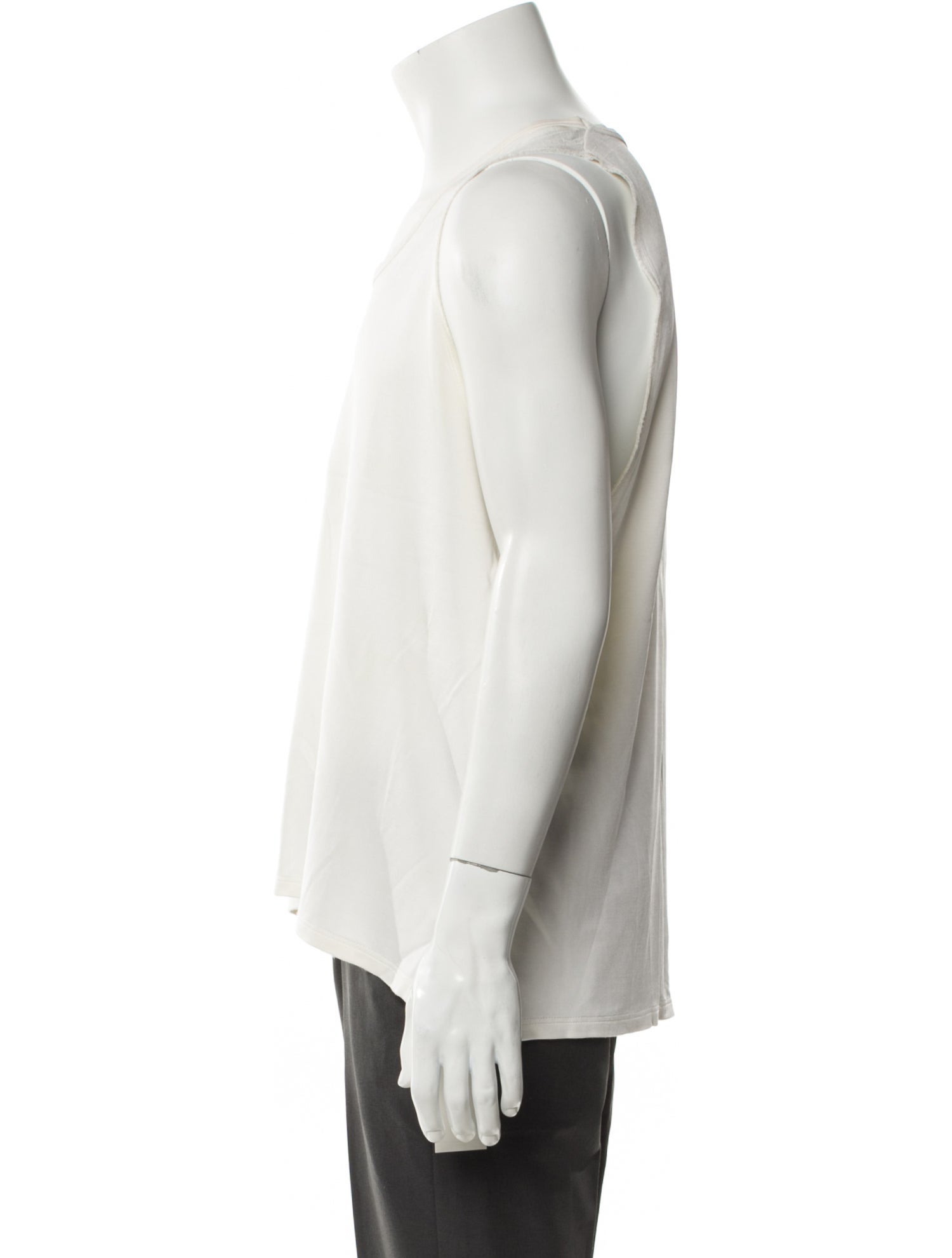 Lanvin Scoop Neck Sleeveless T-Shirt