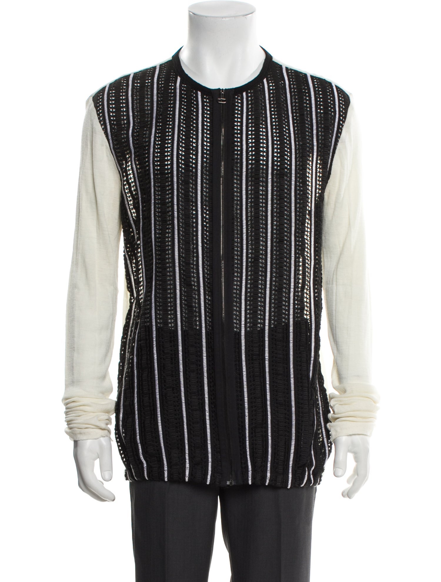 Lanvin Wool Striped Sweater Vest w/ Tags