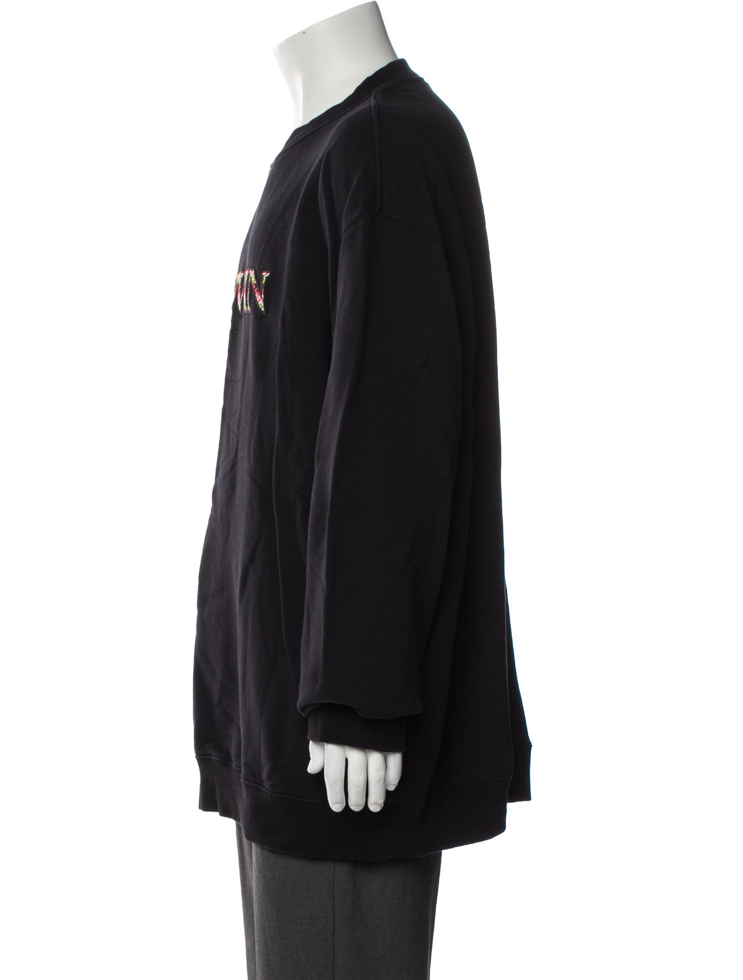 Lanvin Graphic Print Crew Neck Sweatshirt