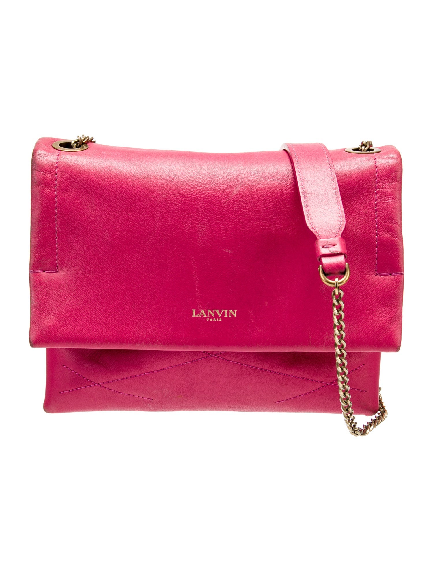 Lanvin Leather Crossbody Bag