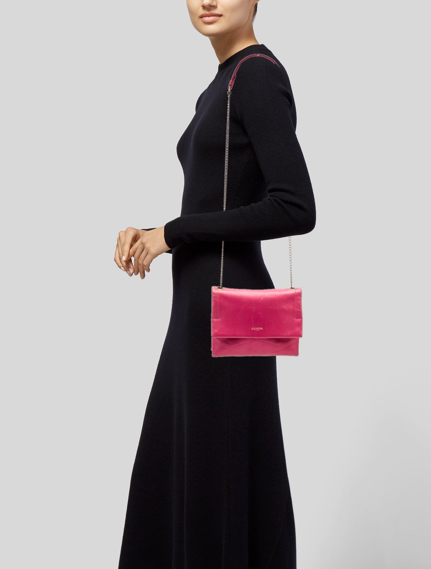 Lanvin Leather Crossbody Bag