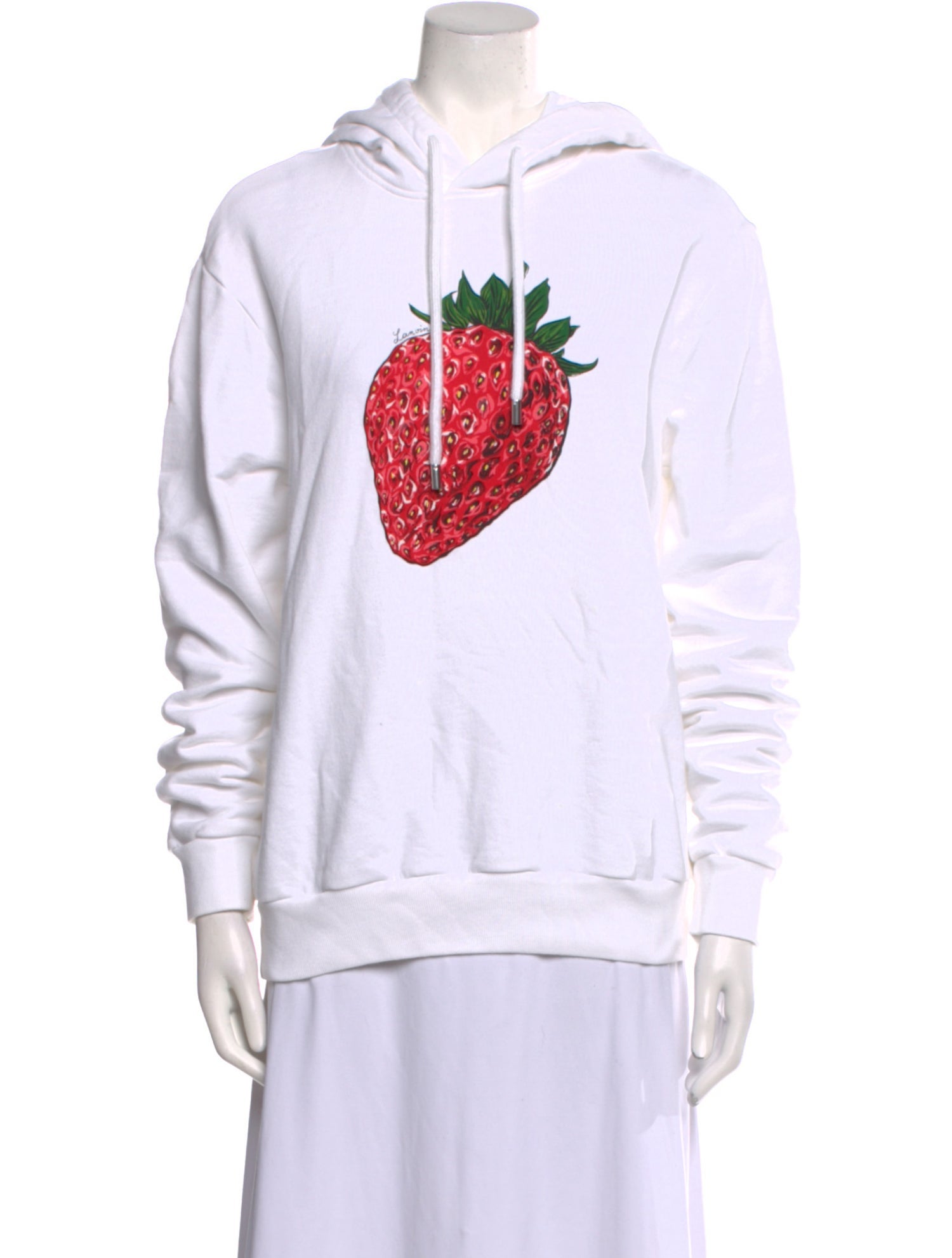 Lanvin Graphic Print Crew Neck Sweatshirt