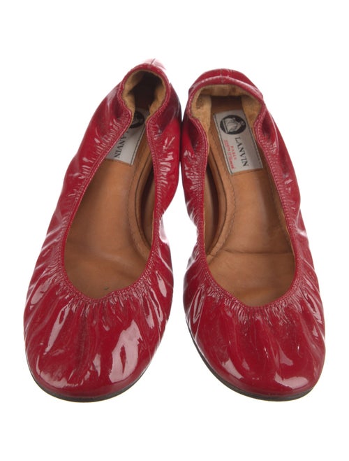 Lanvin Patent Leather Ballet Flats