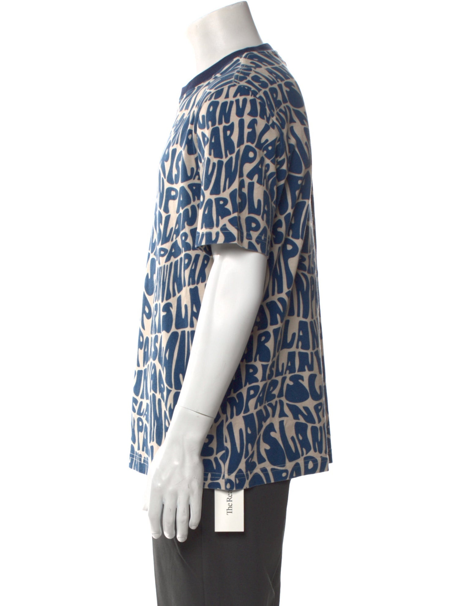 Lanvin Printed Crew Neck T-Shirt