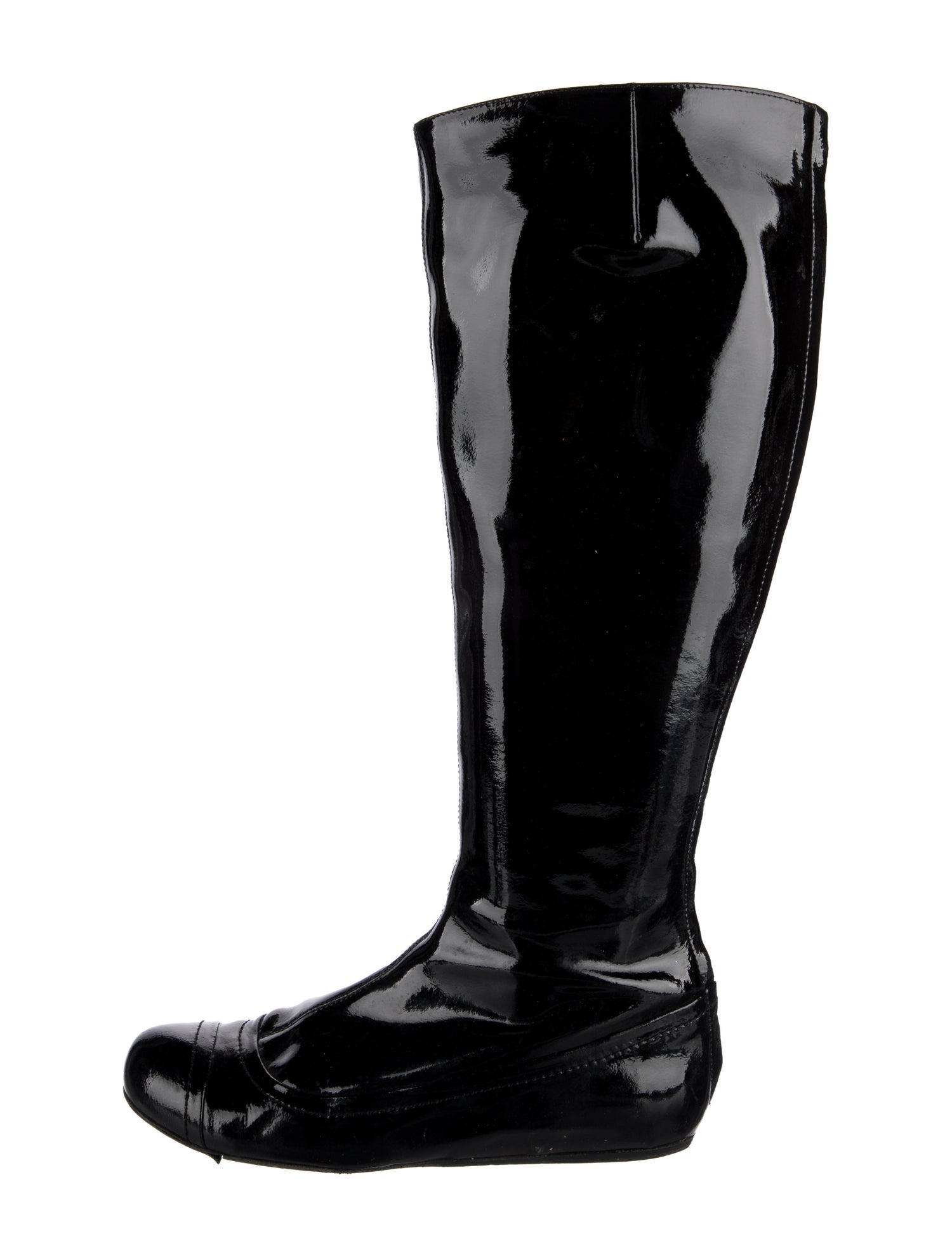 Lanvin Patent Leather Boots